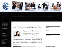 Tablet Screenshot of hrgear.com